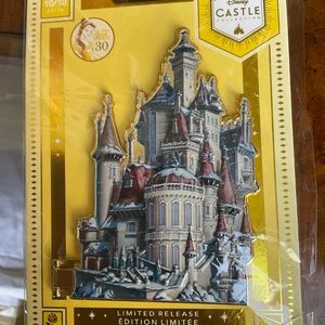 Disney beauty and the beast Castle pin